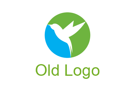 bird in circle logo