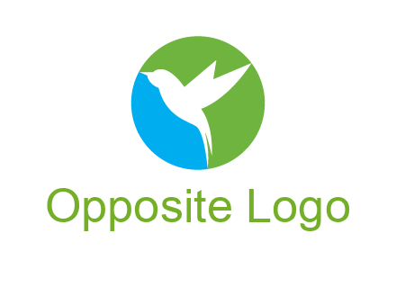 bird in circle logo