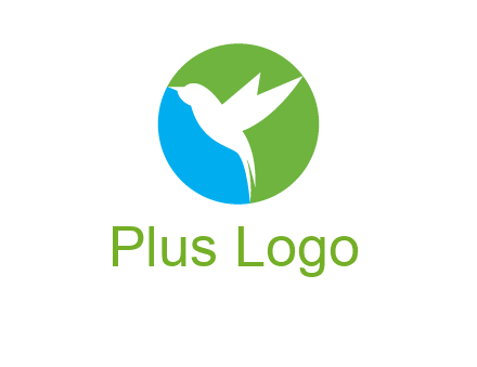 bird in circle logo
