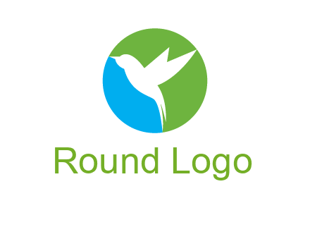 bird in circle logo