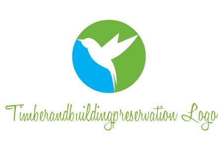 bird in circle logo