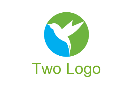 bird in circle logo