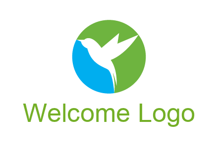 bird in circle logo