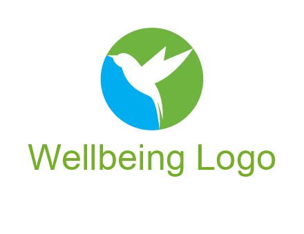 bird in circle logo
