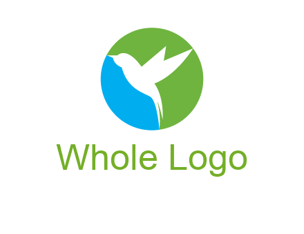 bird in circle logo