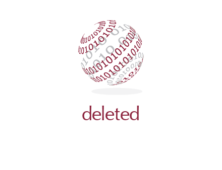 coding on globe logo