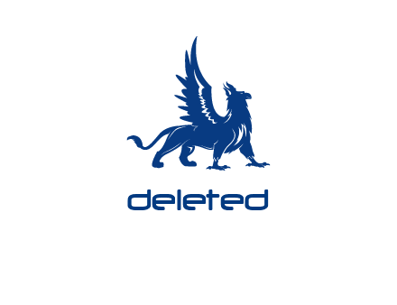 blue griffin logo
