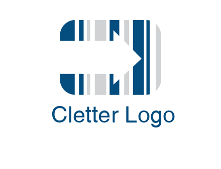 right pointing arrow logo