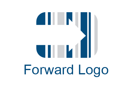 right pointing arrow logo