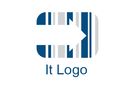 right pointing arrow logo