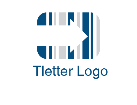 right pointing arrow logo