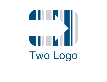 right pointing arrow logo