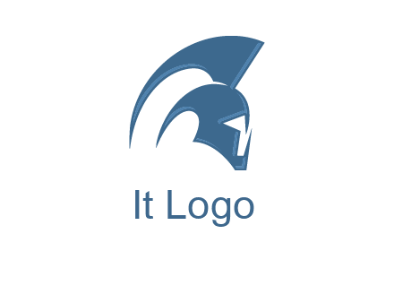 knight helmet logo