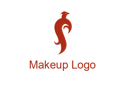 bird logo with phoenix symbol