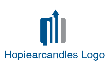 abstract bar graph logo