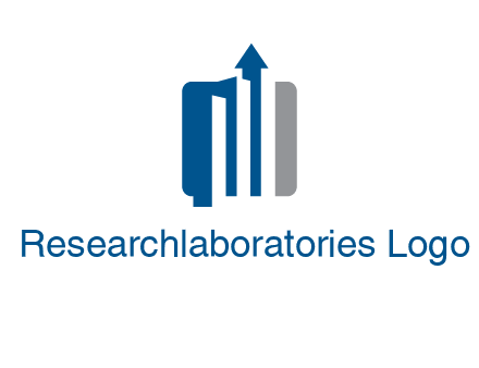 abstract bar graph logo