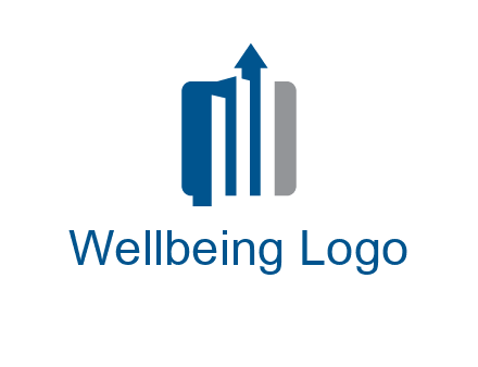 abstract bar graph logo