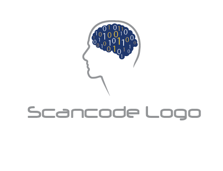 coding in brain logo