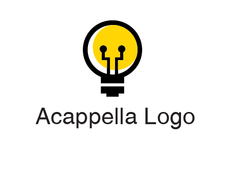 science logo with light bulb