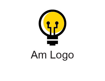 science logo with light bulb