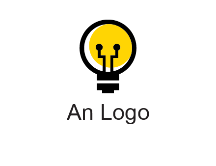 science logo with light bulb