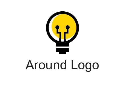 science logo with light bulb