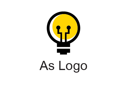 science logo with light bulb