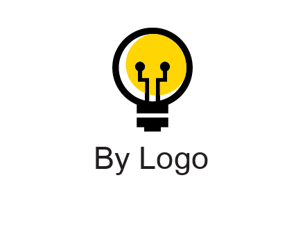science logo with light bulb