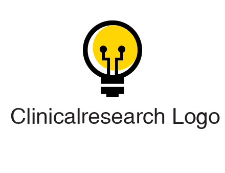 science logo with light bulb