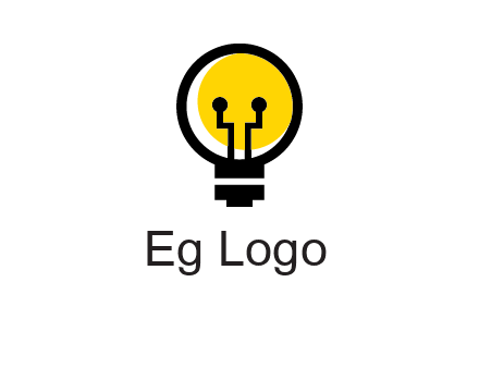 science logo with light bulb