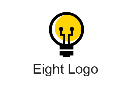 science logo with light bulb