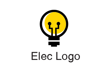 science logo with light bulb