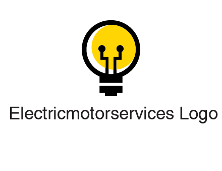science logo with light bulb