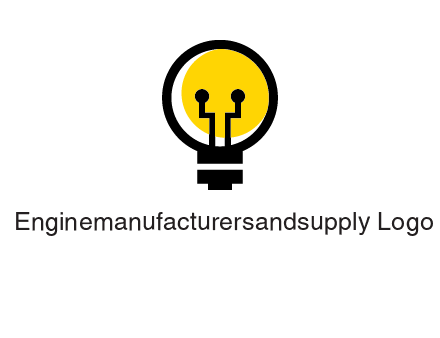 science logo with light bulb