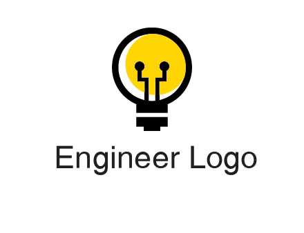 science logo with light bulb