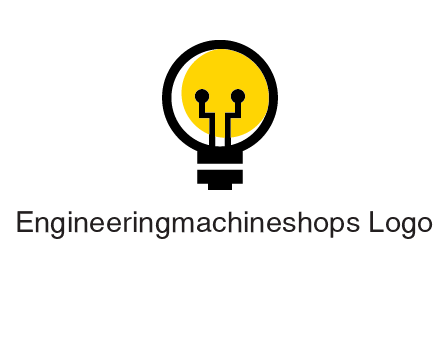 science logo with light bulb