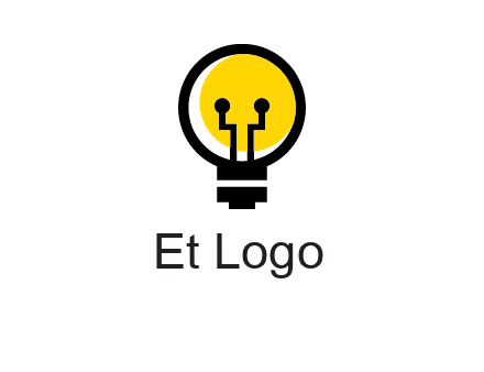 science logo with light bulb