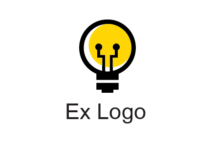 science logo with light bulb