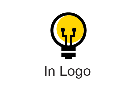 science logo with light bulb
