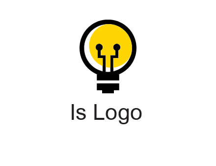science logo with light bulb