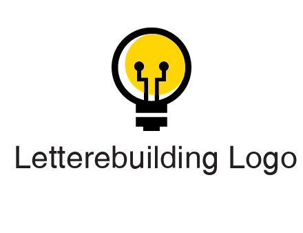 science logo with light bulb