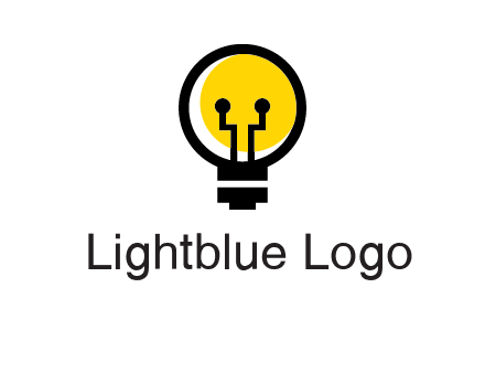 science logo with light bulb