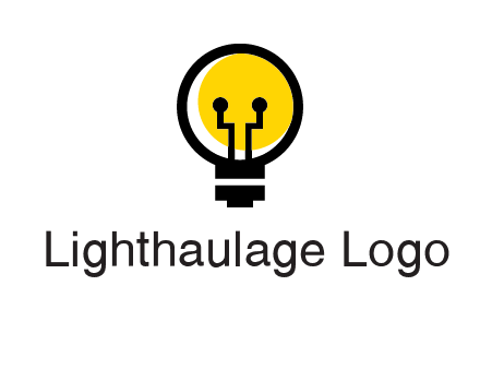 science logo with light bulb