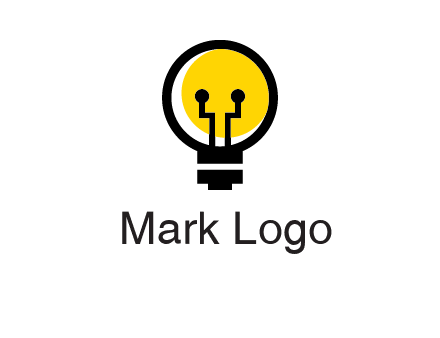 science logo with light bulb