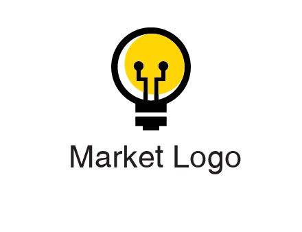 science logo with light bulb