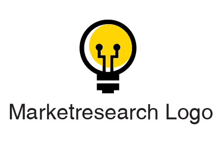 science logo with light bulb