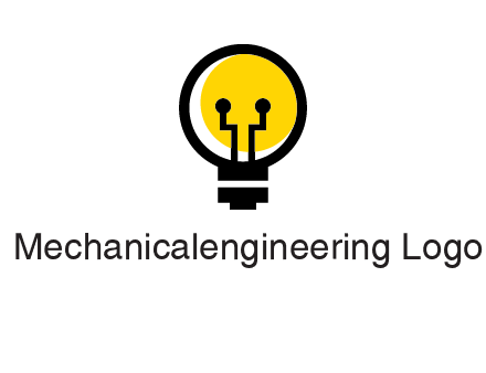 science logo with light bulb