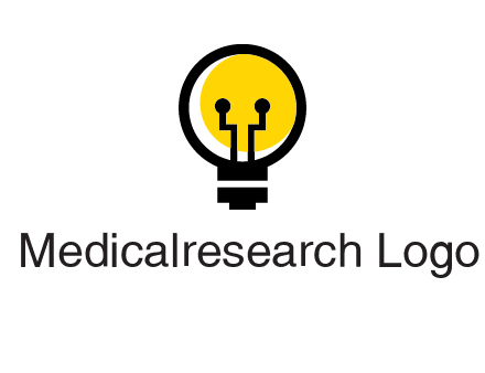 science logo with light bulb
