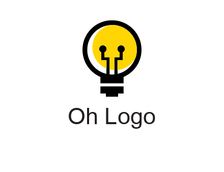 science logo with light bulb