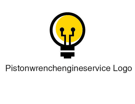 science logo with light bulb